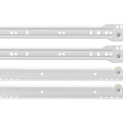 vidaXL Deslizador de cajón 2 pcs 250 mm Acero Hot