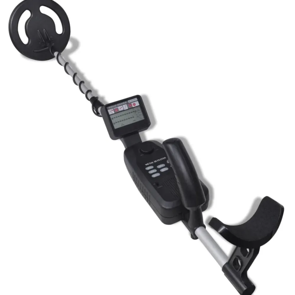 vidaXL Detector de metales 20 cm búsqueda 300 cm pantalla LCD Outlet