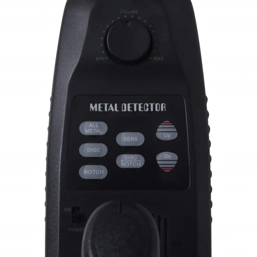 vidaXL Detector de metales 20 cm búsqueda 300 cm pantalla LCD Outlet