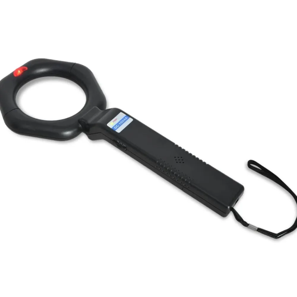 vidaXL Detector de metales de mano negro Online