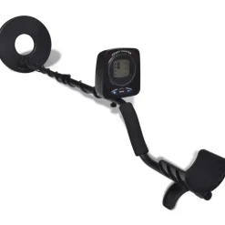 vidaXL Dispositivos De Detección Y Cinturones-Detector de metales 21 cm búsqueda 300 cm pantalla LCD