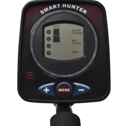 vidaXL Dispositivos De Detección Y Cinturones-Detector de metales 21 cm búsqueda 300 cm pantalla LCD