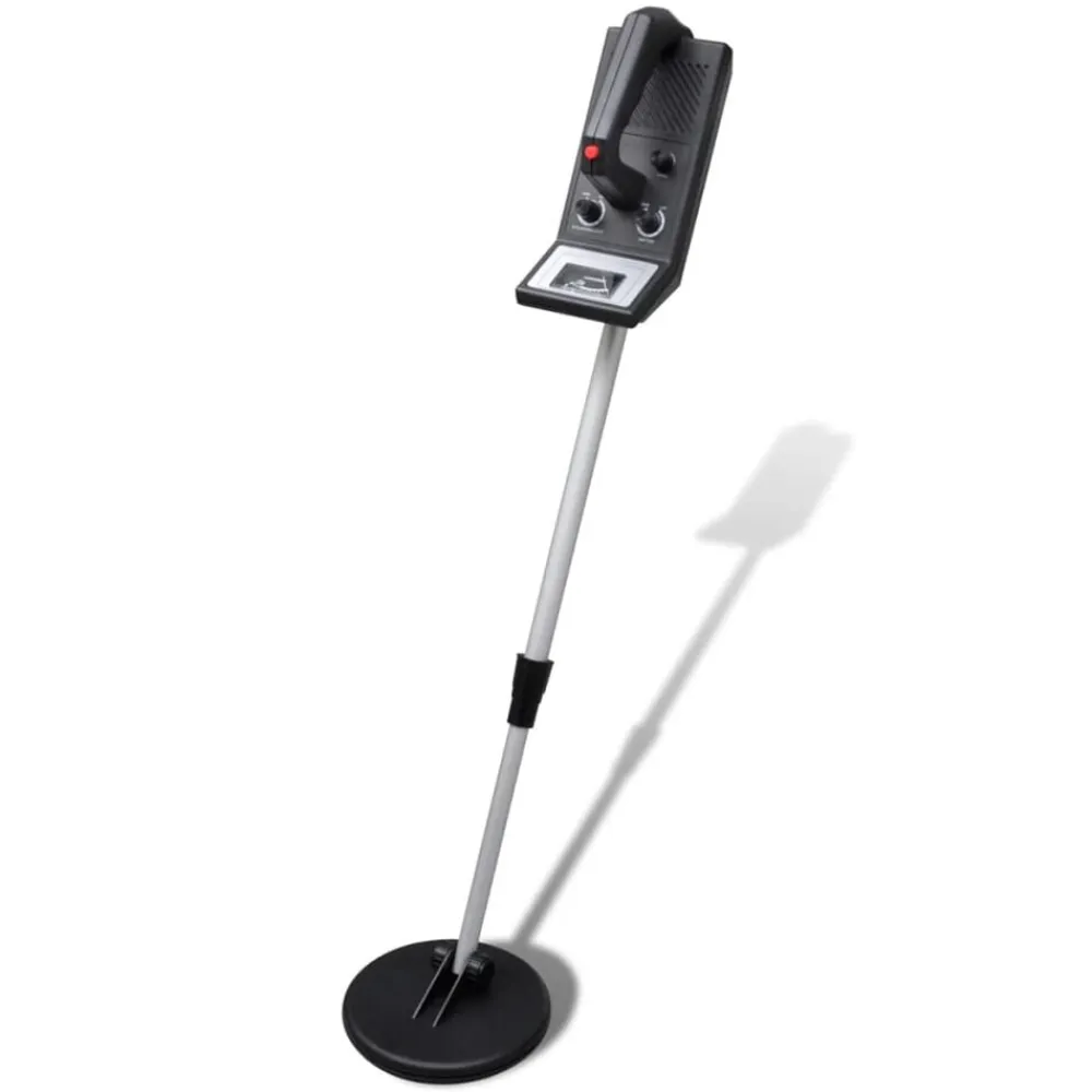 vidaXL Dispositivos De Detección Y Cinturones-Detector de metales manual búsqueda profunda hasta 60 cm