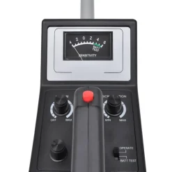 vidaXL Dispositivos De Detección Y Cinturones-Detector de metales manual búsqueda profunda hasta 60 cm