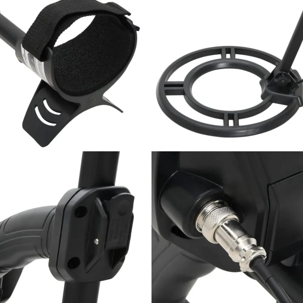 vidaXL Detector de metales auto tune profundidad 18 cm con puntero Online