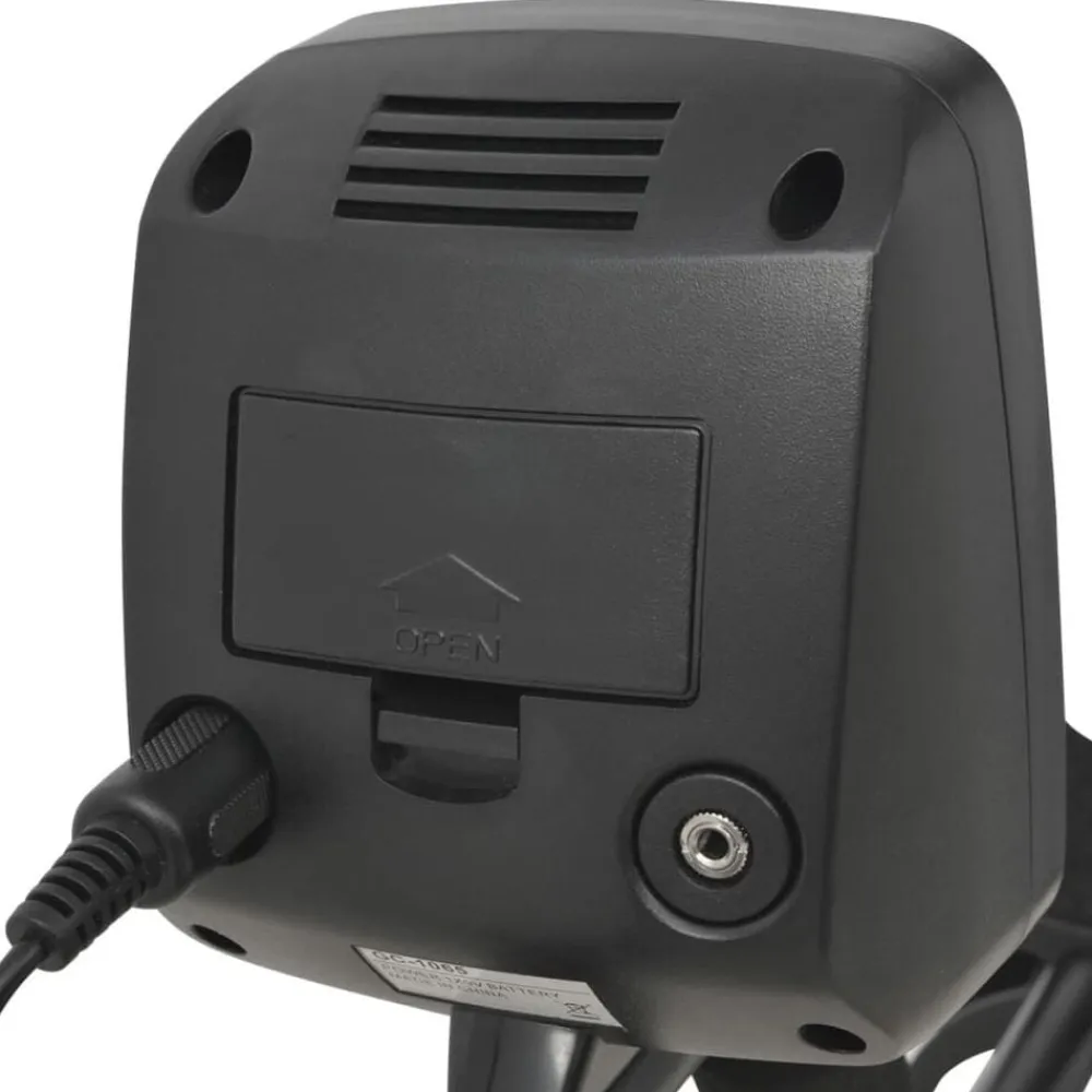 vidaXL Dispositivos De Detección Y Cinturones-Detector de metales con indicador LED 160 cm