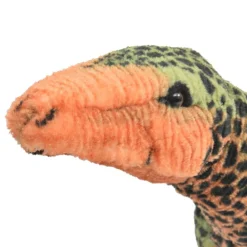 vidaXL Dinosaurio Stegosaurus de peluche de pie verde y naranja XXL Clearance