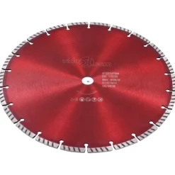 vidaXL Disco de corte de diamante con turbo acero 300 mm Clearance