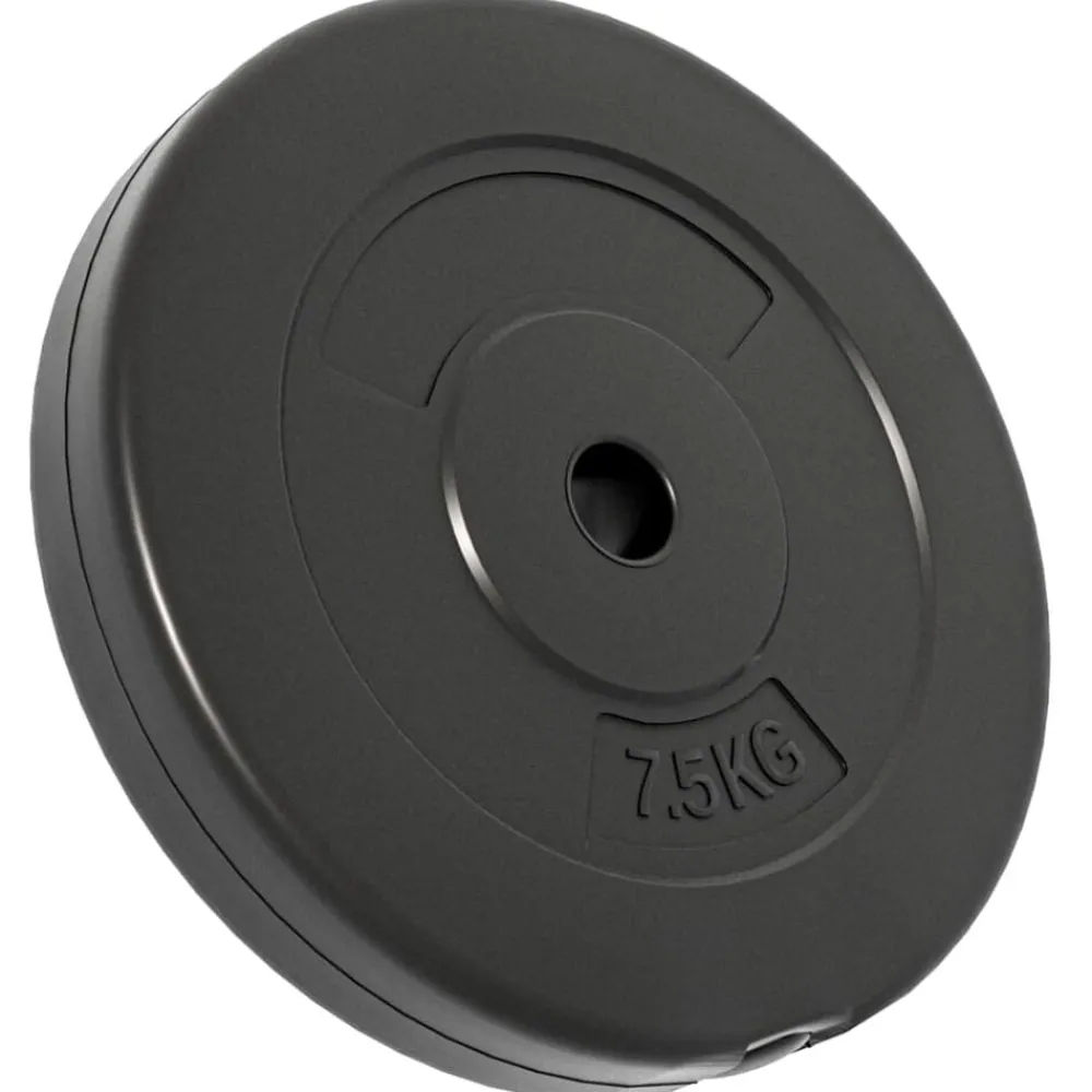 vidaXL Fitness Y Musculación-Discos de pesas 6 piezas cemento 30 kg