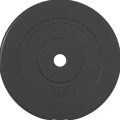 vidaXL Fitness Y Musculación-Discos de pesas 6 piezas cemento 30 kg