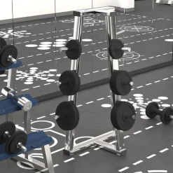 vidaXL Fitness Y Musculación-Discos de pesas de hierro fundido 6 piezas 30 kg