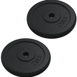 vidaXL Discos de pesas hierro fundido 40 kg Discount