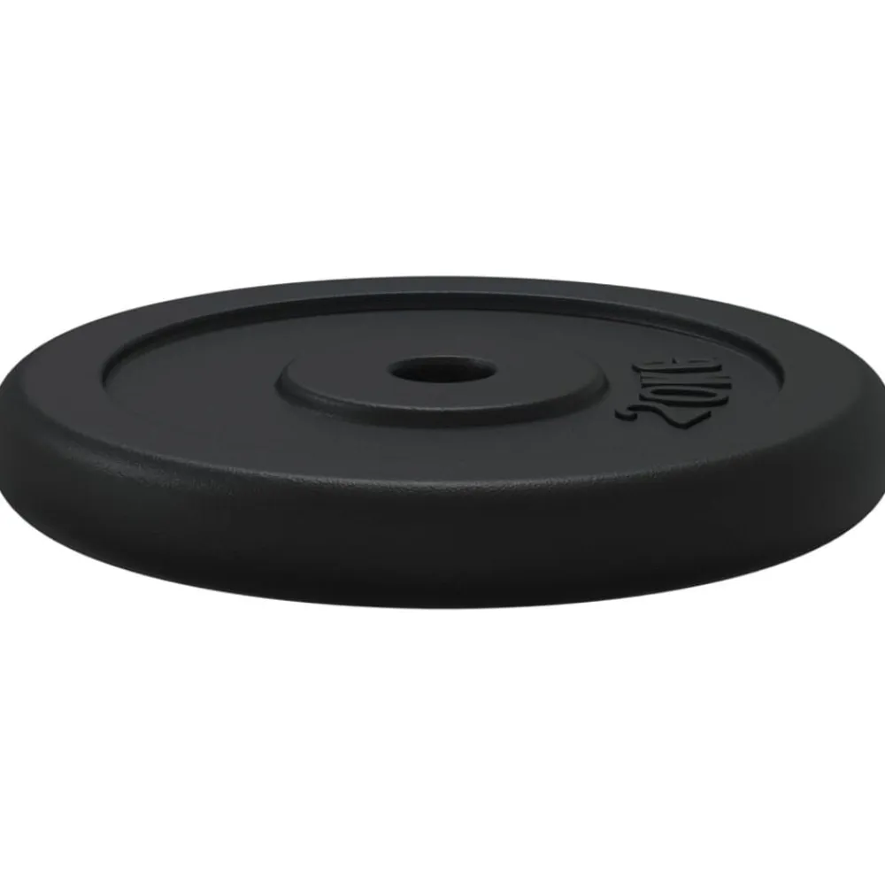 vidaXL Discos de pesas hierro fundido 40 kg Discount