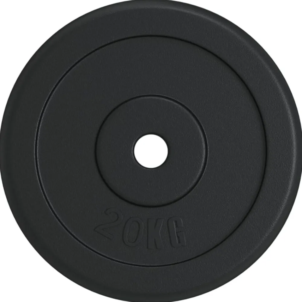 vidaXL Discos de pesas hierro fundido 40 kg Discount