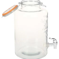vidaXL Dispensador de agua XXL con grifo vidrio transparente 8 L Online
