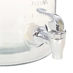 vidaXL Dispensador de agua XXL con grifo vidrio transparente 8 L Online