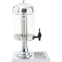 vidaXL Dispensador de zumo acero inoxidable 8 L