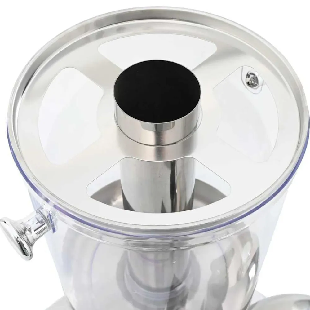 vidaXL Dispensador de zumo acero inoxidable 8 L