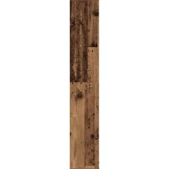 vidaXL Divisor de espacios/estantería aglomerado madera vieja Madera antigua Clearance