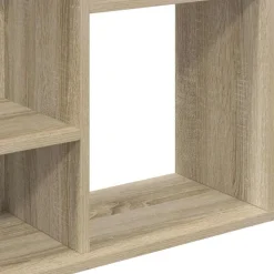 vidaXL Divisores De Ambientes-Divisor espacio/estantería aglomerado 100x24x140cm