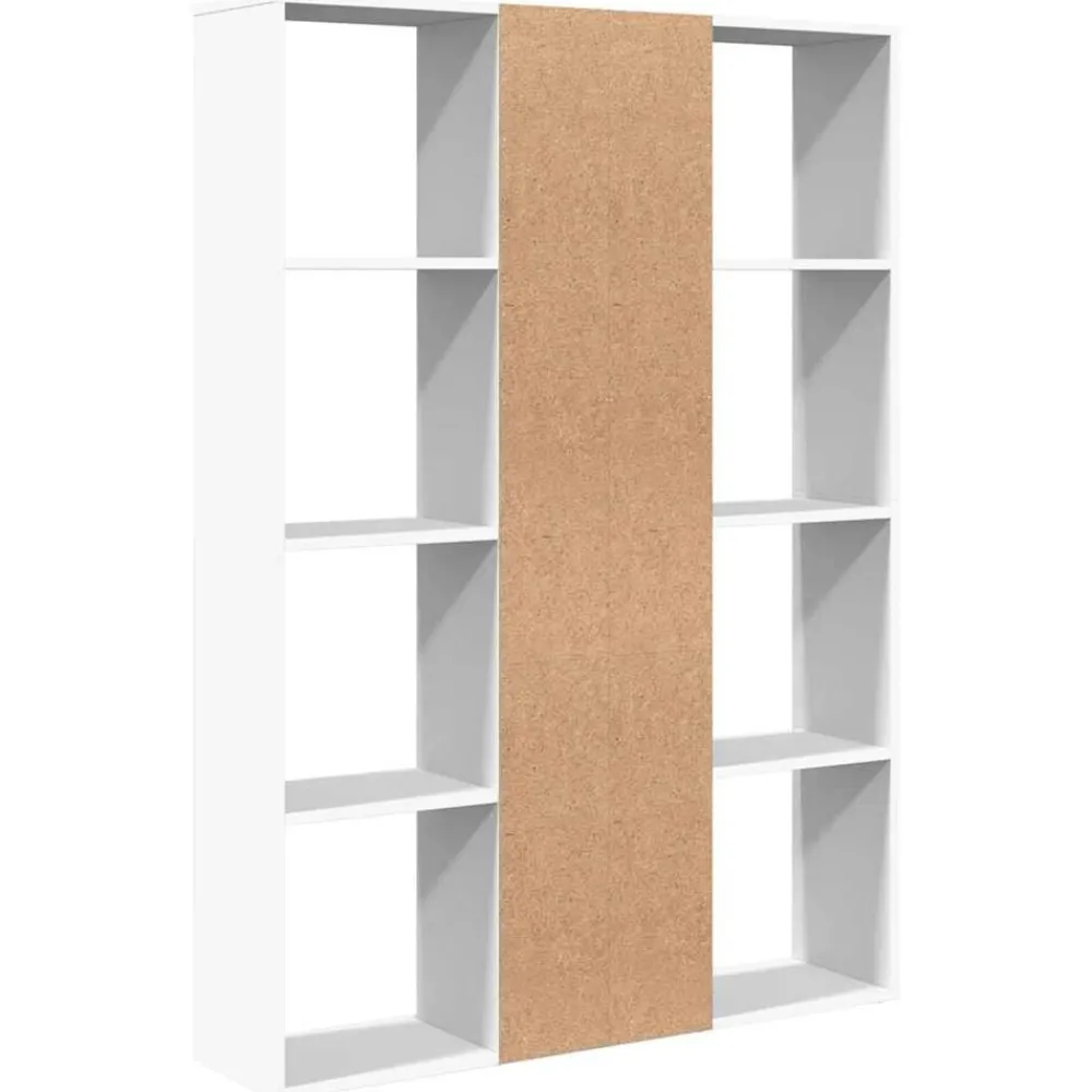 vidaXL Divisores De Ambientes-Divisor/estantería de espacio madera contrachapada 100x24x140cm