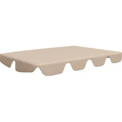 vidaXL Dosel de repuesto columpio de jardín 188/168x145/110 cm Beige Discount