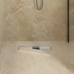 vidaXL Fontanería-Drenaje de ducha 2 en 1 50 cm Acero inoxidable 304