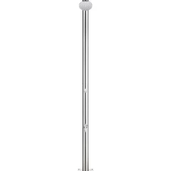 vidaXL Ducha de jardín acero inoxidable 215 cm Discount