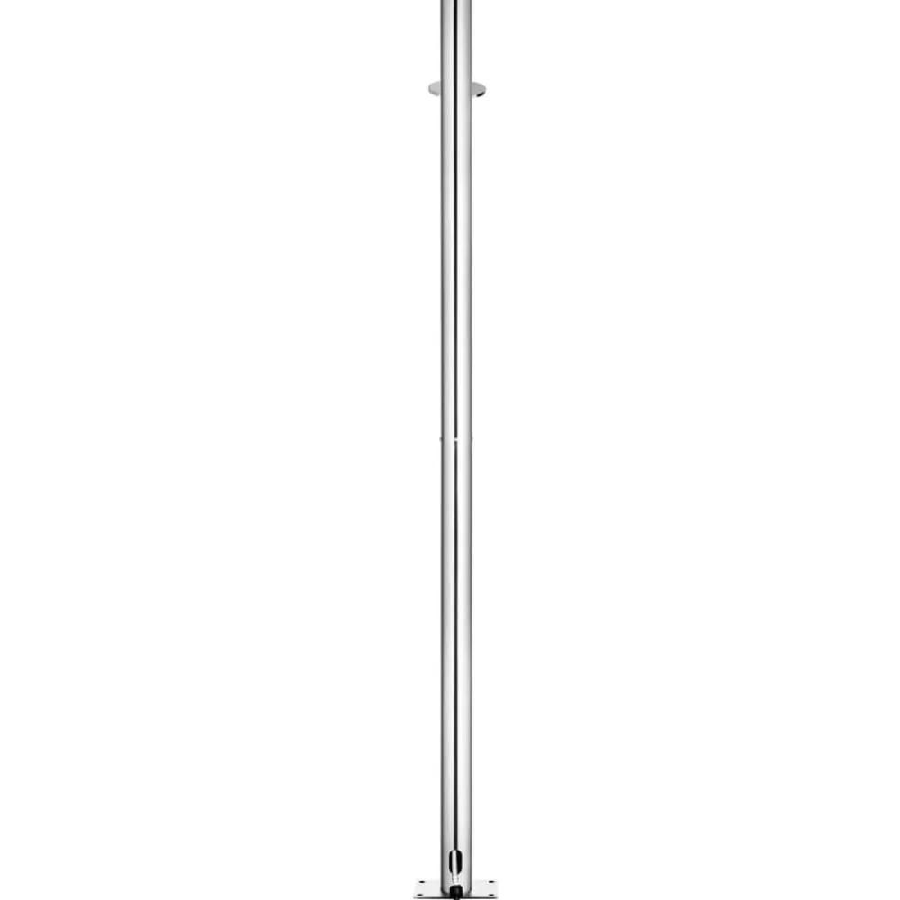 vidaXL Ducha de jardín acero inoxidable 215 cm Discount