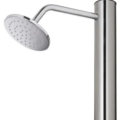 vidaXL Ducha de jardín acero inoxidable 215 cm Discount