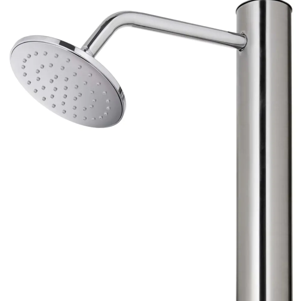 vidaXL Ducha de jardín acero inoxidable 215 cm Discount