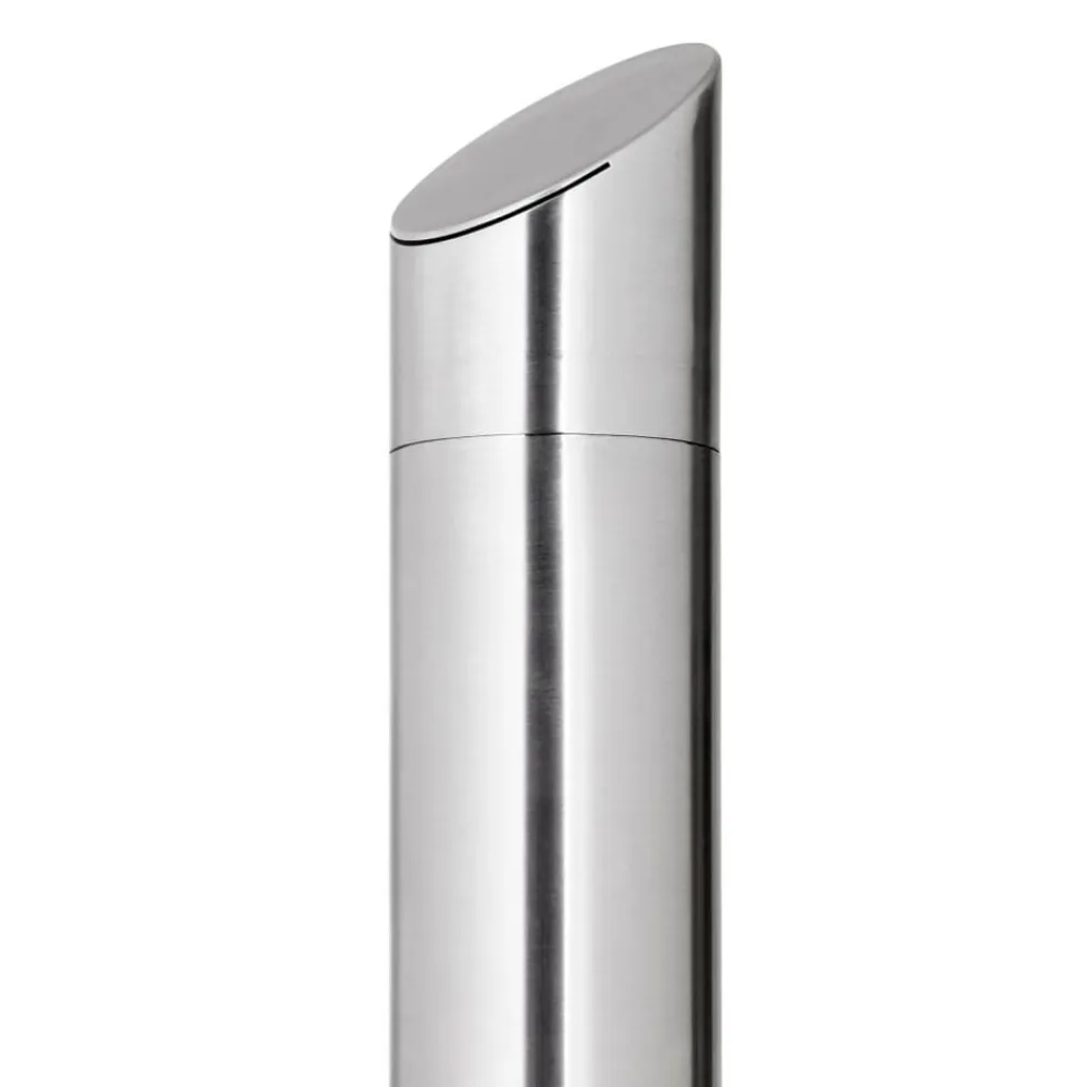 vidaXL Piscina Y Spa-Ducha de jardín acero inoxidable 220 cm