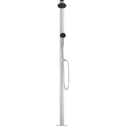 vidaXL Ducha de jardín de aluminio 215 cm Outlet
