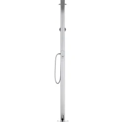 vidaXL Ducha de jardín de aluminio 215 cm Outlet