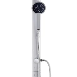 vidaXL Ducha de jardín de aluminio 215 cm Outlet