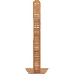 vidaXL Ducha de jardín madera maciza de teca 70x75x204 cm
