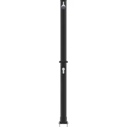 vidaXL Ducha Solar al Aire Libre Negro 217 cm PVC y Aluminio Discount