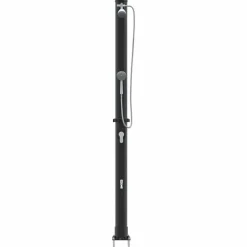 vidaXL Ducha Solar al Aire Libre Negro 217 cm PVC y Aluminio Clearance