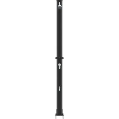 vidaXL Ducha Solar al Aire Libre Negro 217 cm PVC y Aluminio Outlet
