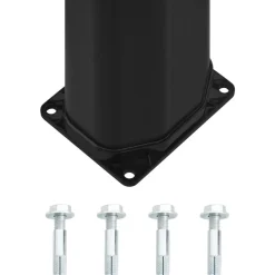 vidaXL Ducha solar exterior con rociador y grifo 35 L Negro Best