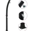 vidaXL Ducha solar negra 214 cm 20 L New