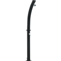 vidaXL Ducha solar negra 214 cm 20 L New