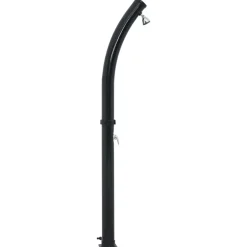 vidaXL Ducha solar negra 214 cm 20 L New