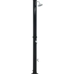 vidaXL Ducha solar negro 220 cm 20 L Outlet