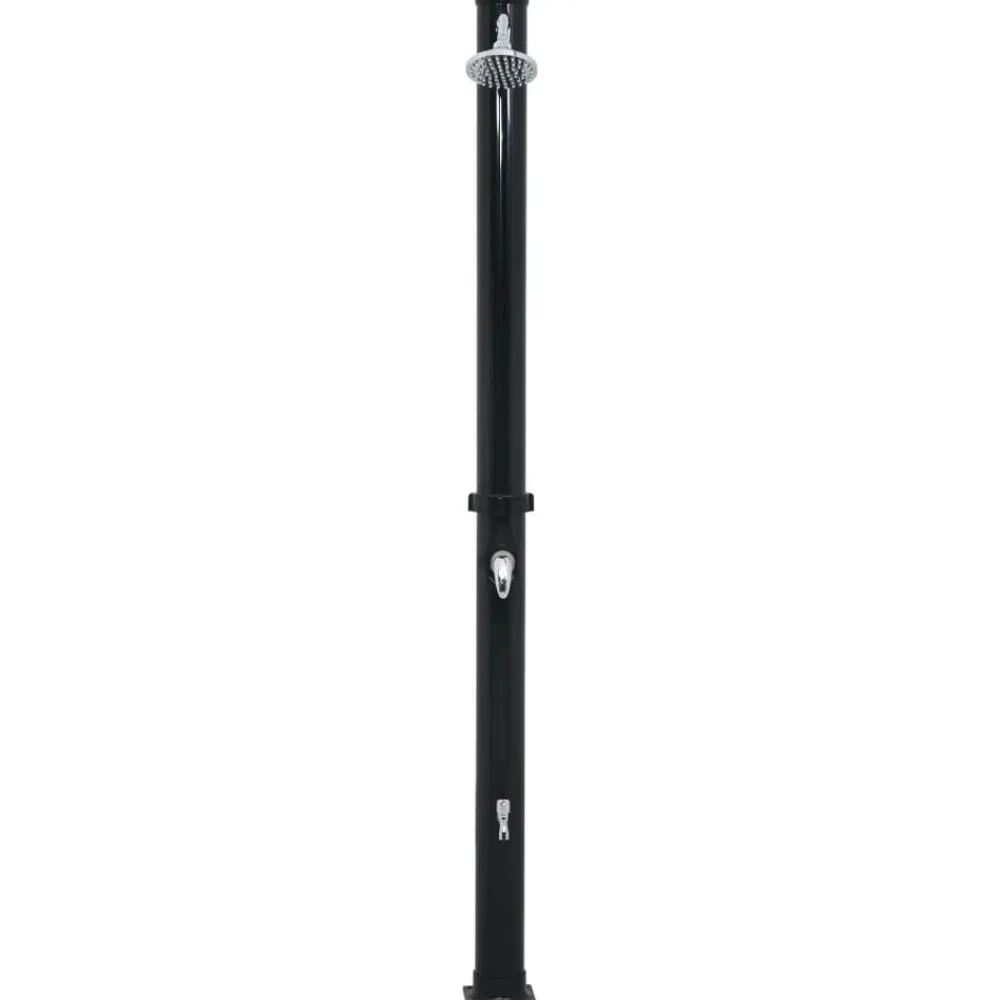 vidaXL Ducha solar negro 220 cm 20 L Outlet