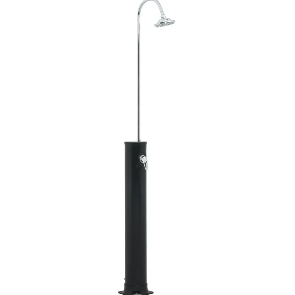 vidaXL Ducha solar negro 214 cm 20 L Outlet