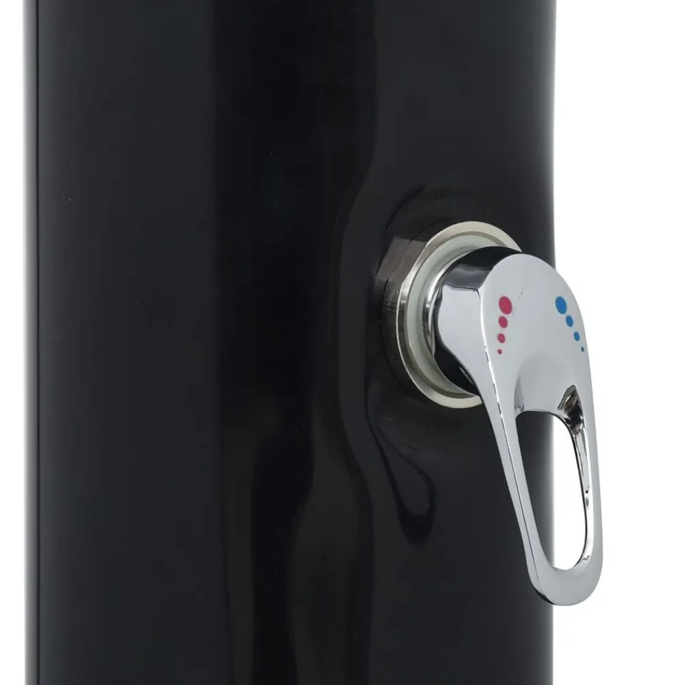 vidaXL Ducha solar negro 214 cm 20 L Outlet