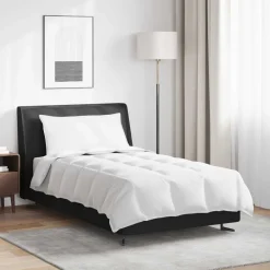 vidaXL Duvet 2 en 1 con almohada 2 pcs Pluma de pato Best