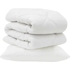 vidaXL Edredón con almohada 2 pcs Microfibra Sale