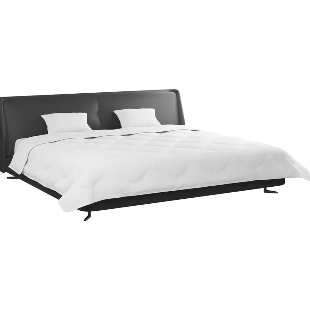 vidaXL Edredón con almohadas 3 pcs Microfibra y Plumas de Pato Sale